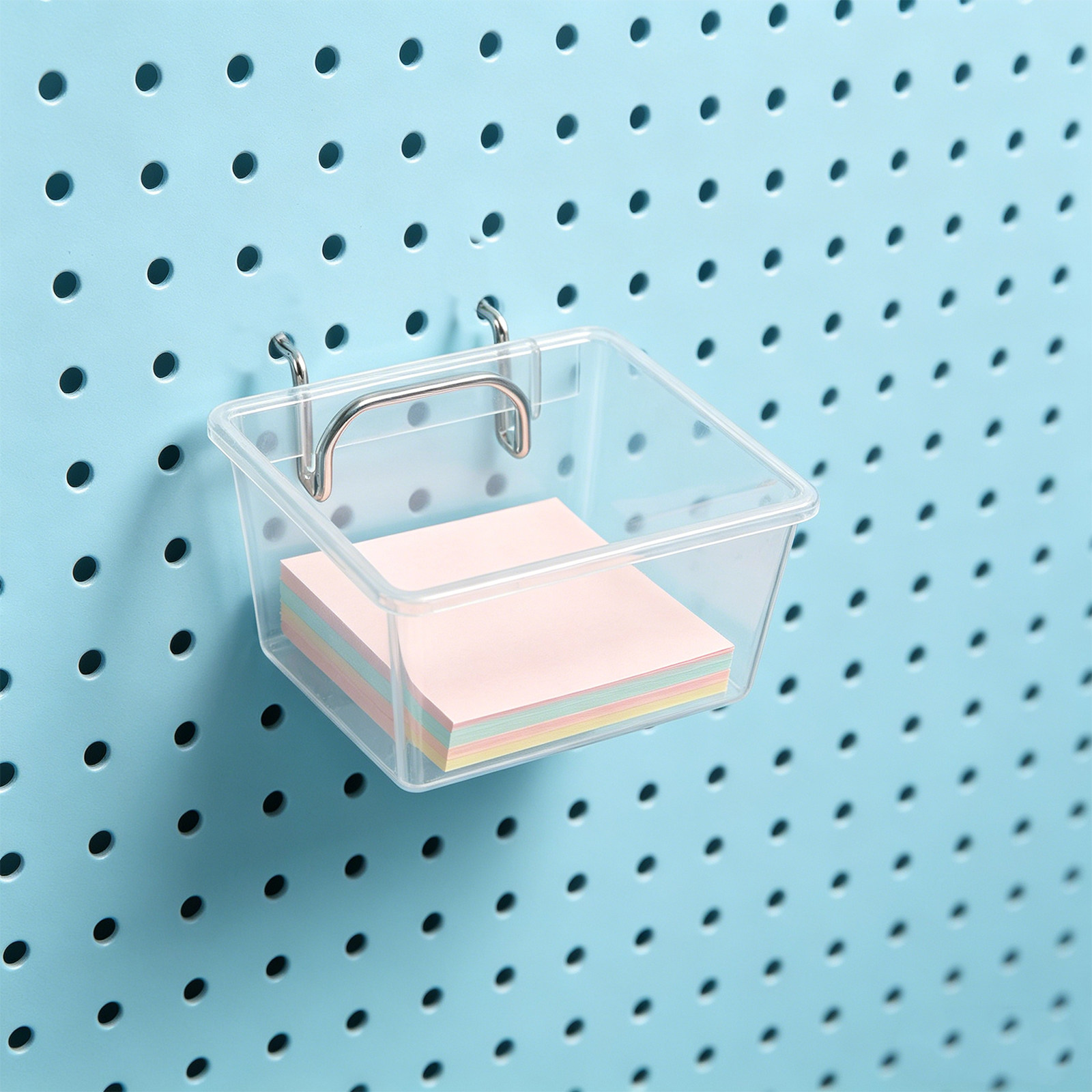 Food Storage Organizer - ชุดอุปกรณ์จัดเก็บแบบติดผนัง 20 ชิ้น พร้อมกล่องใส ถ้วย ตะขอ