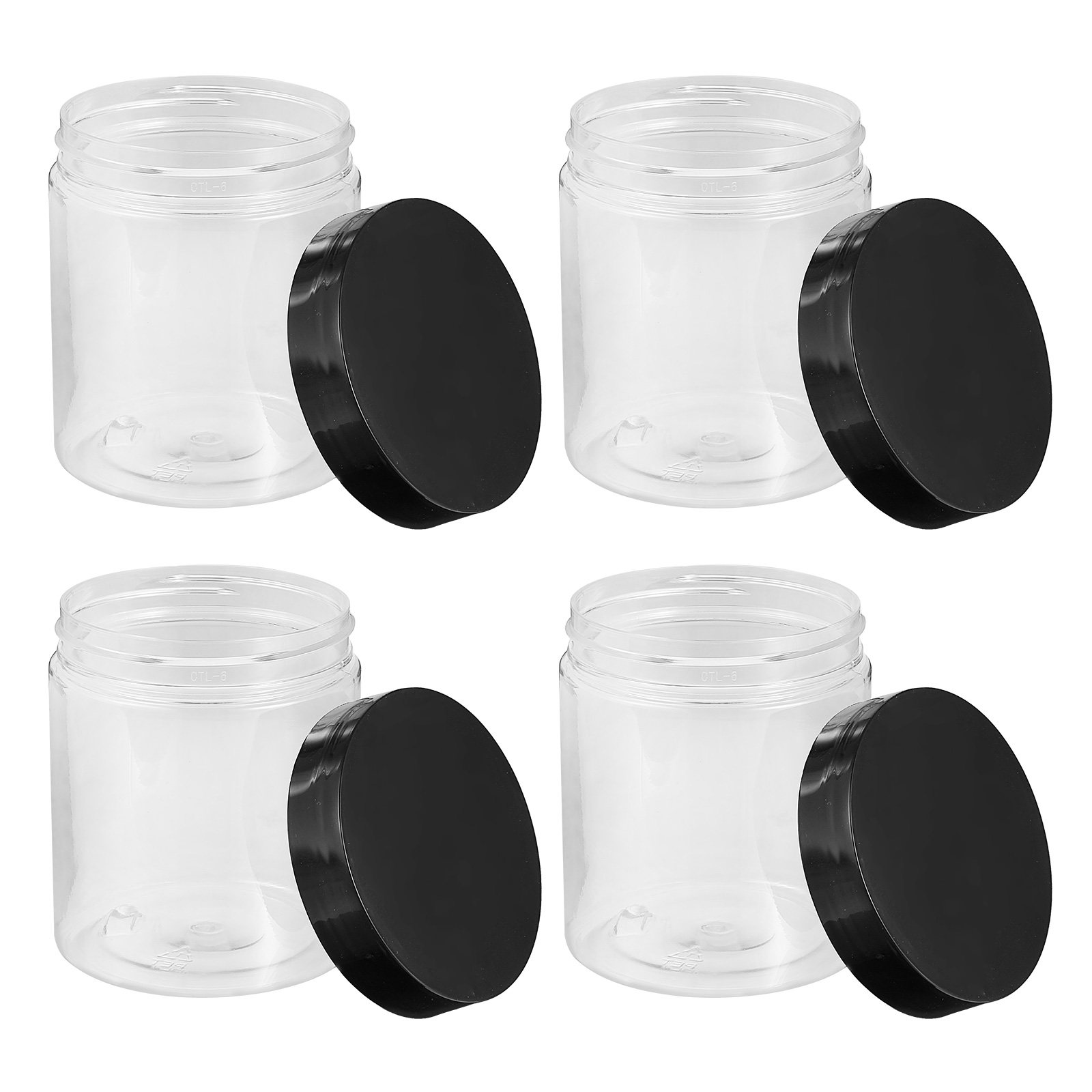 Food Storage Pantry - ขวดเก็บของพลาสติกใส 12 ชิ้น ภาชนะปิดผนึกสำหรับจัดเก็บอาหาร อุปกรณ์จัดระเบียบครัว ภาชนะใส่ขนม