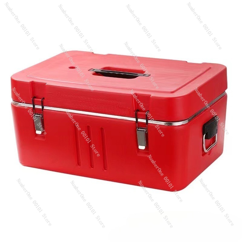 Food Storage Stainless Steel Containers - กล่องเก็บอาหารสแตนเลสขนาด 60 ลิตร แบบมีฉนวนกันความร้อน สำหรับขนส่งอาหาร กล่องเก็บความร้อน/ความเย็นแบบพกพา