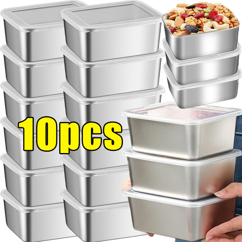 Food Storage Stainless Steel Containers - ภาชนะเก็บอาหารสแตนเลส