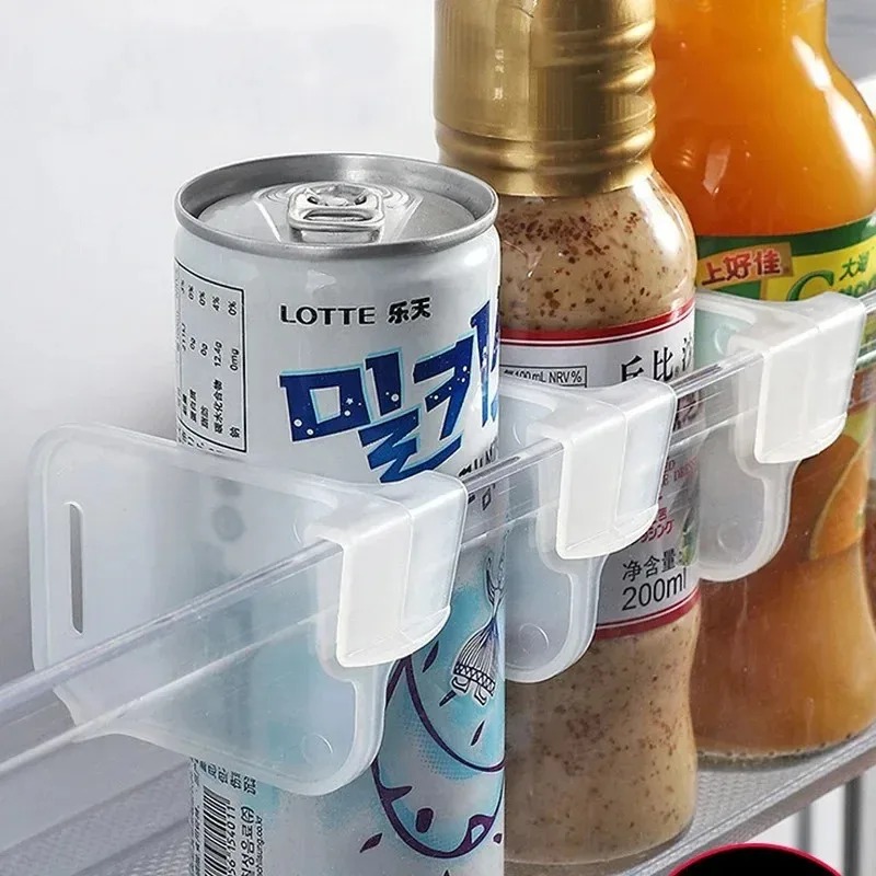 Food Storage Organizer - ตัวจัดระเบียบประตูตู้เย็นแบบปรับได้ สำหรับจัดเก็บอาหารและจัดระเบียบห้องครัว