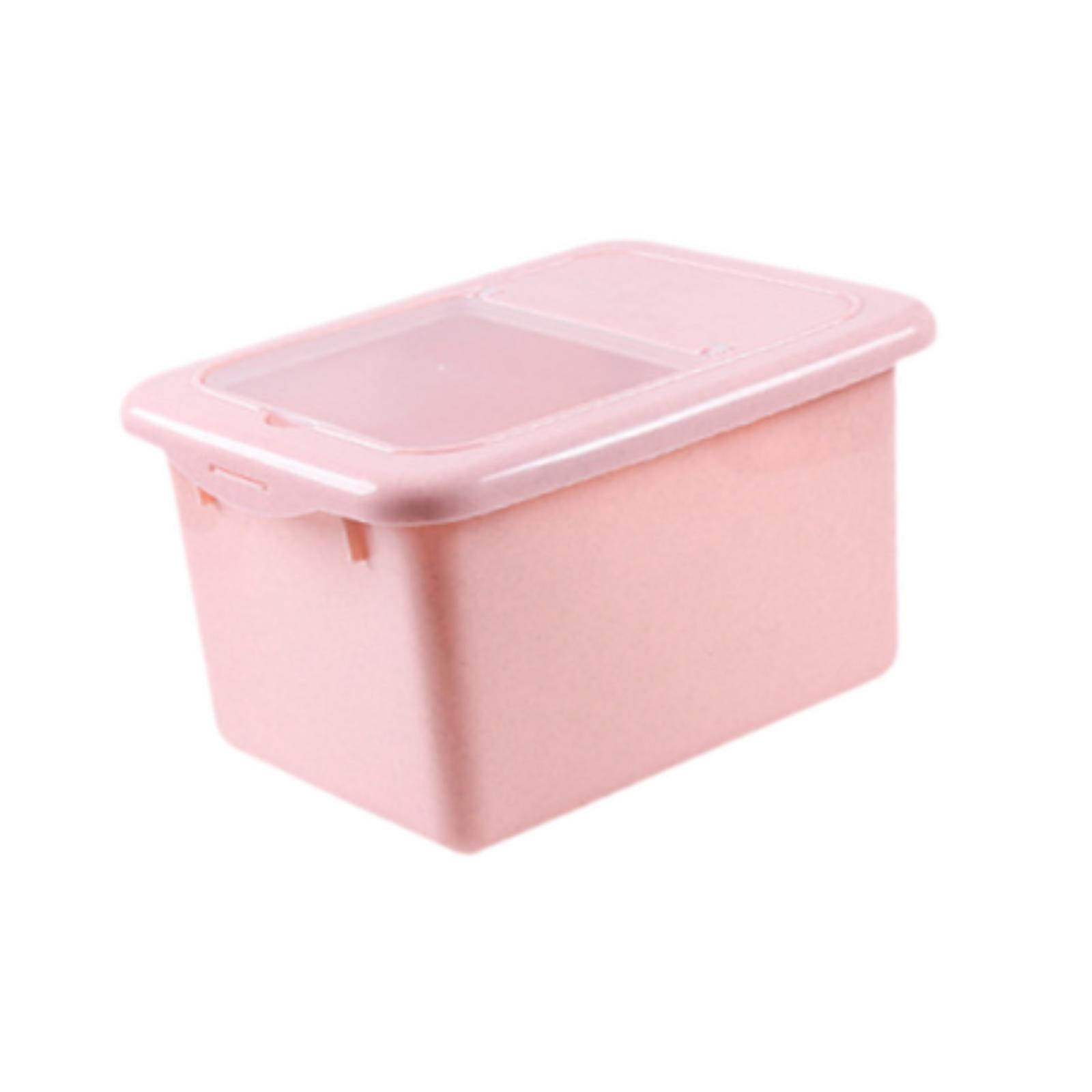 Food Storage Pantry - กล่องเก็บข้าวแบบปิดผนึกอเนกประสงค์ กล่องจ่ายข้าวแบบหนา ทนทาน อุปกรณ์ครัว กล่องจัดระเบียบสำหรับเก็บแป้ง อาหารแมวและสุนัข