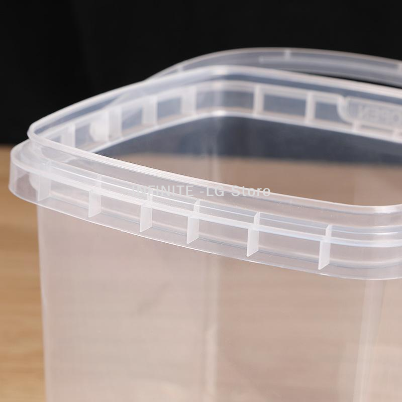 10 ชิ้น ถังพลาสติก 500/1000 มล - Food Storage Handling บทวิจารณ์และราคา