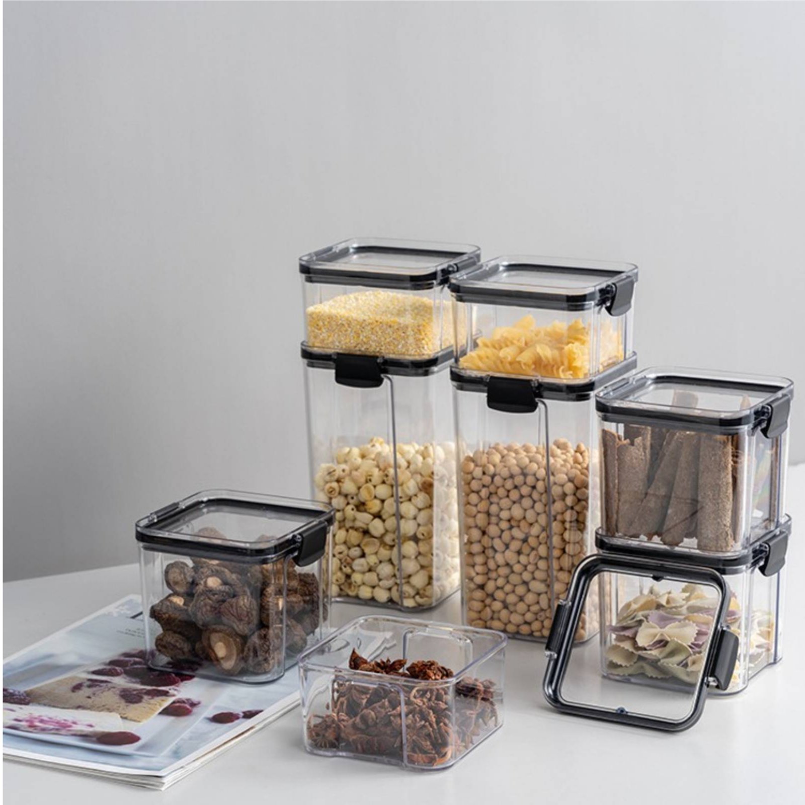 ภาชนะเก็บอาหารสุญญากาศ ทนความช - Food Storage Plastic บทวิจารณ์และราคา