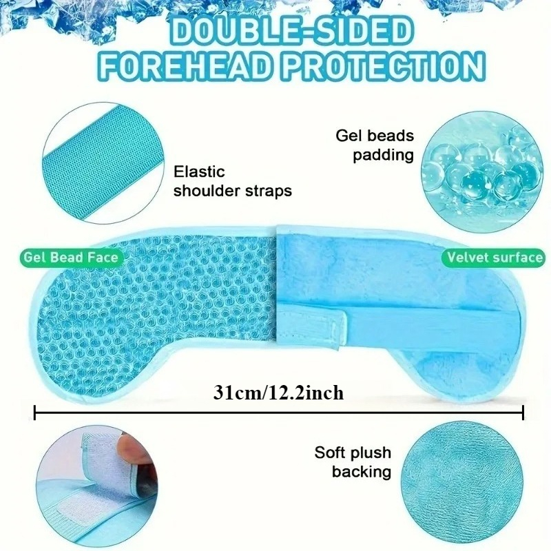 ที่คาดผมเจลร้อนเย็นแบบใช้ซ้ำได - Cold Pack Ice Gel บทวิจารณ์และราคา