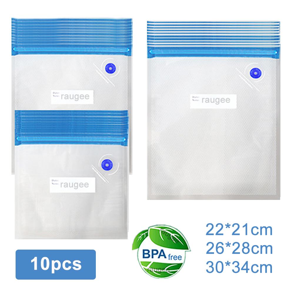 ถุงสูญญากาศ อาหารแบบใช้ซ้ําได้ - Food Storage Reusable Bags บทวิจารณ์และราคา