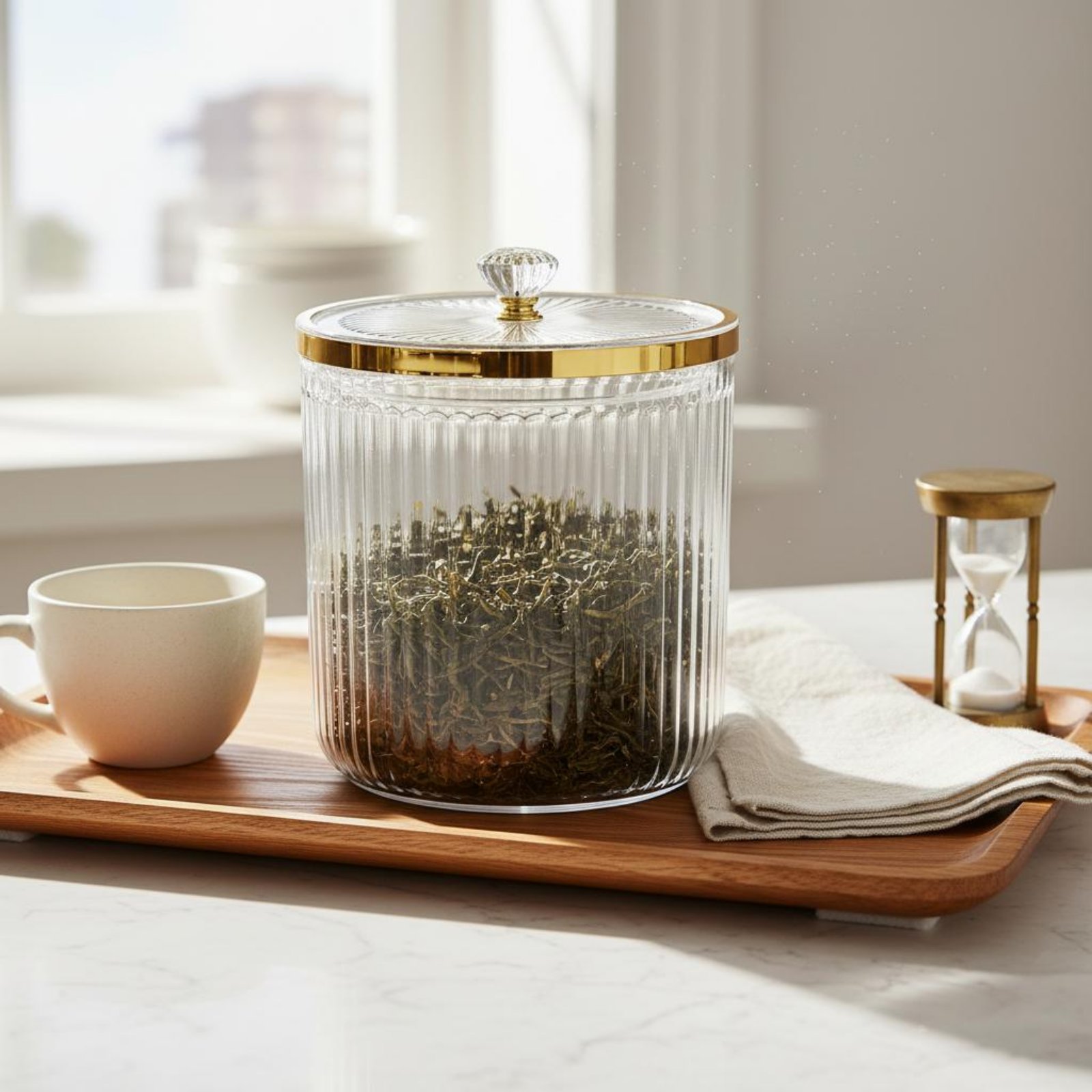 ภาชนะเก็บอาหารแห้ง ดีไซน์ปากกว - Food Storage Canister บทวิจารณ์และราคา