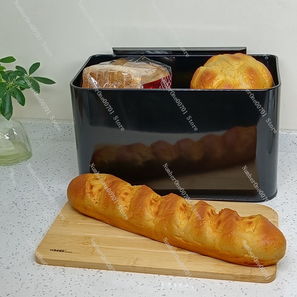 กล่องใส่ขนมปังในครัวพร้อมฝาไม้ - Food Storage Stainless Steel Containers บทวิจารณ์และราคา