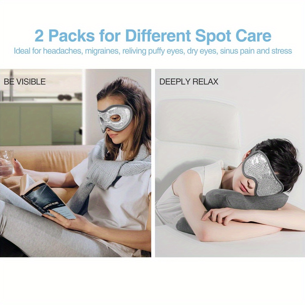 2 ชิ้น/เซ็ตเจล Eye Mask Coolin - Cold Pack Ice Gel บทวิจารณ์และราคา