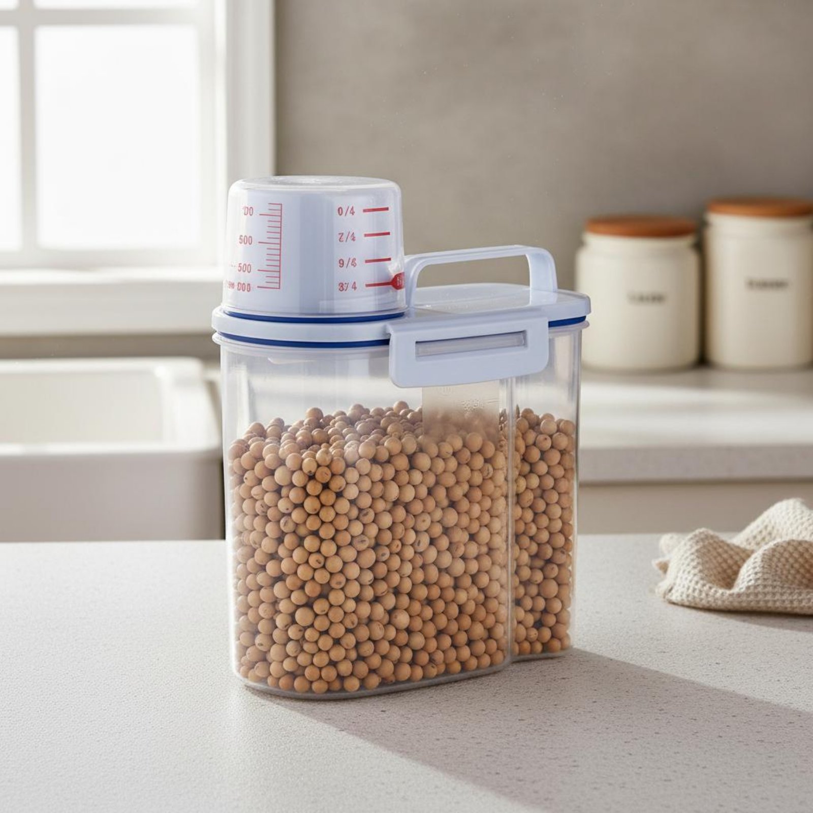 ภาชนะเก็บข้าวสาร กล่องจ่ายข้าว - Food Storage Pantry บทวิจารณ์และราคา