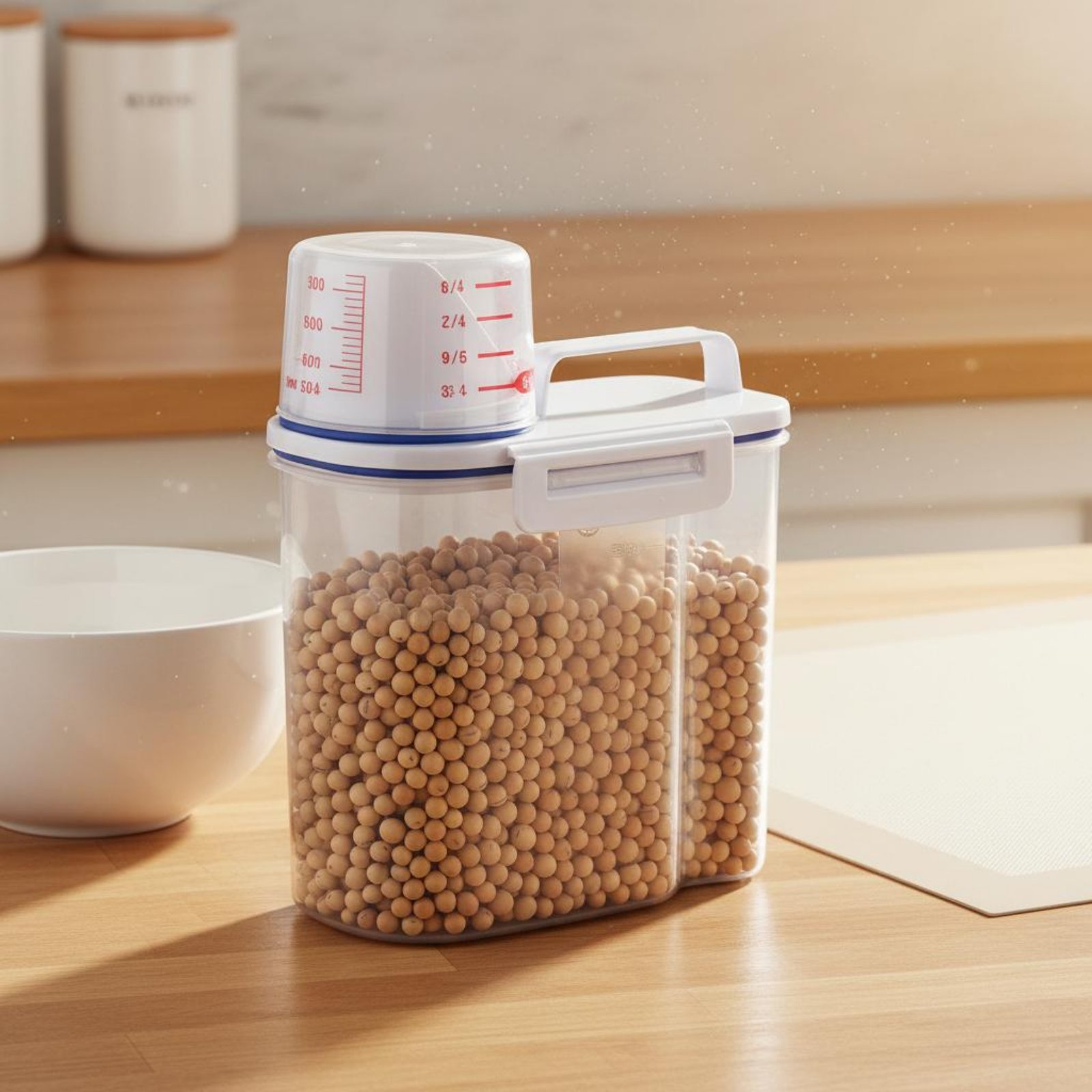 ภาชนะเก็บข้าวสาร กล่องจ่ายข้าว - Food Storage Pantry บทวิจารณ์และราคา