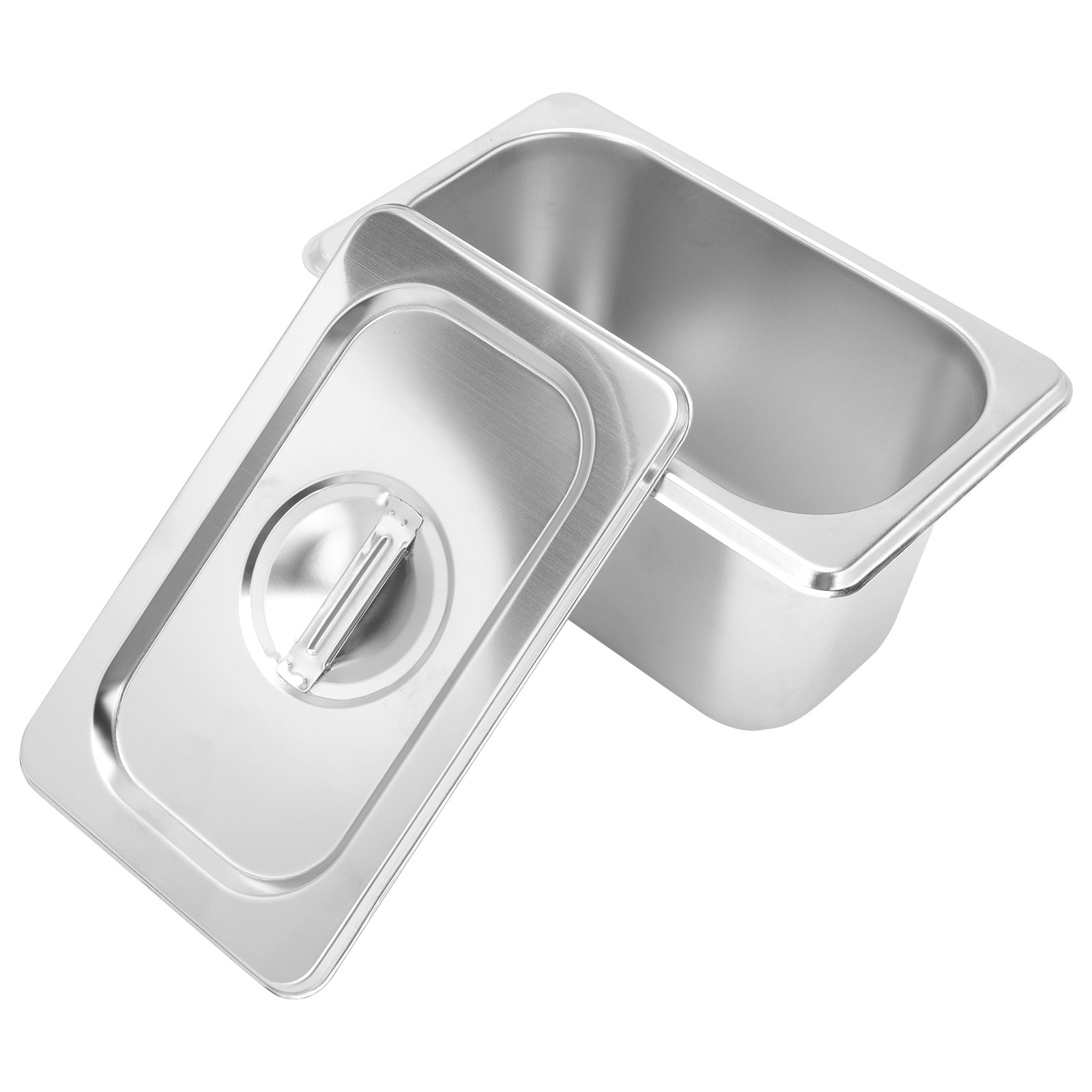 ชุดอ่างเสิร์ฟสแตนเลสพร้อมฝาปิด - Food Storage Stainless Steel Containers บทวิจารณ์และราคา