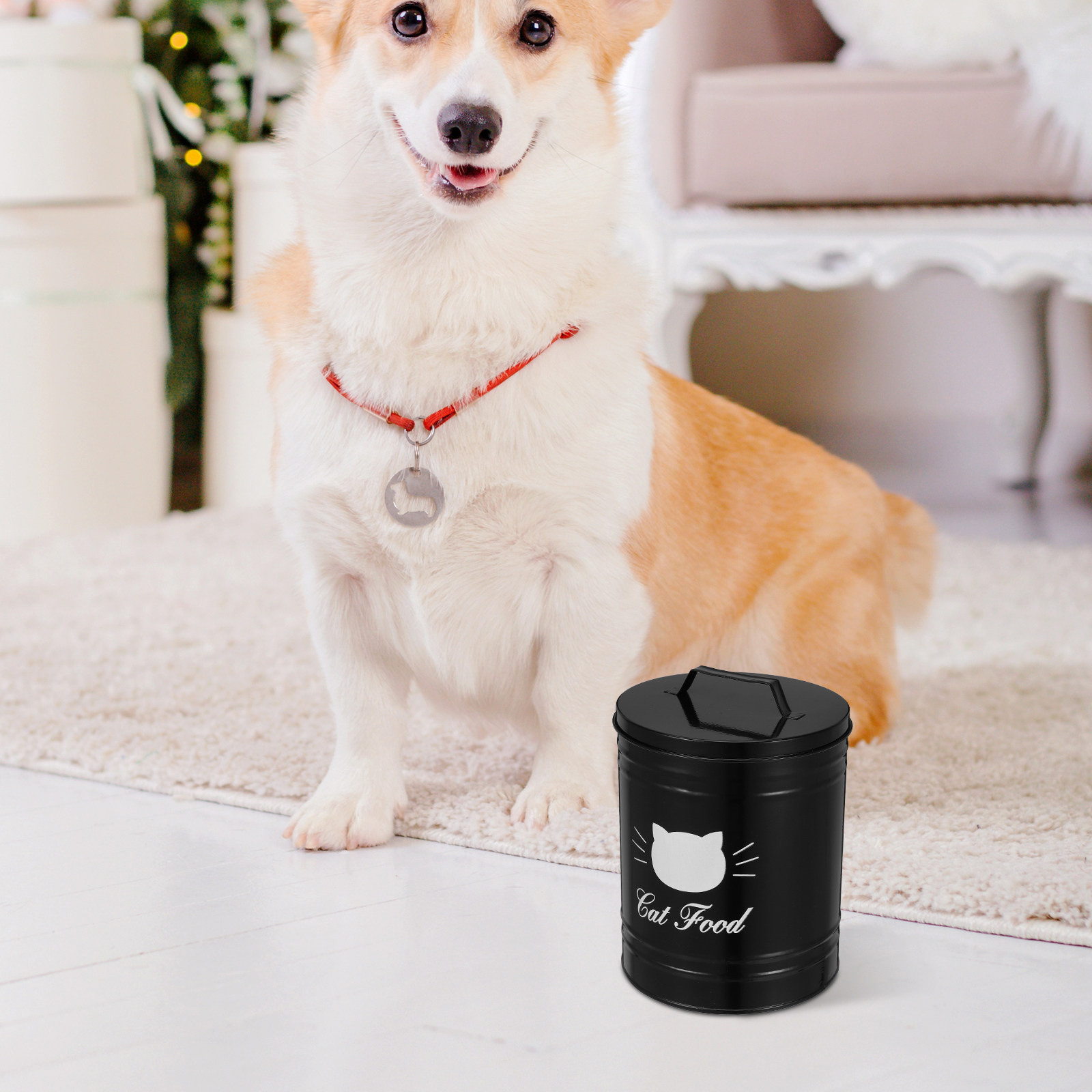 ภาชนะเก็บอาหารสัตว์เลี้ยงแบบปิ - Food Storage Dog บทวิจารณ์และราคา