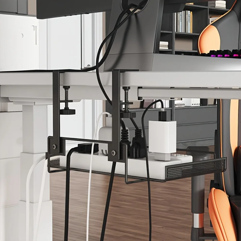 ชั้นวางจัดเก็บสายไฟใต้โต๊ะคอมพ - Food Storage Rack บทวิจารณ์และราคา