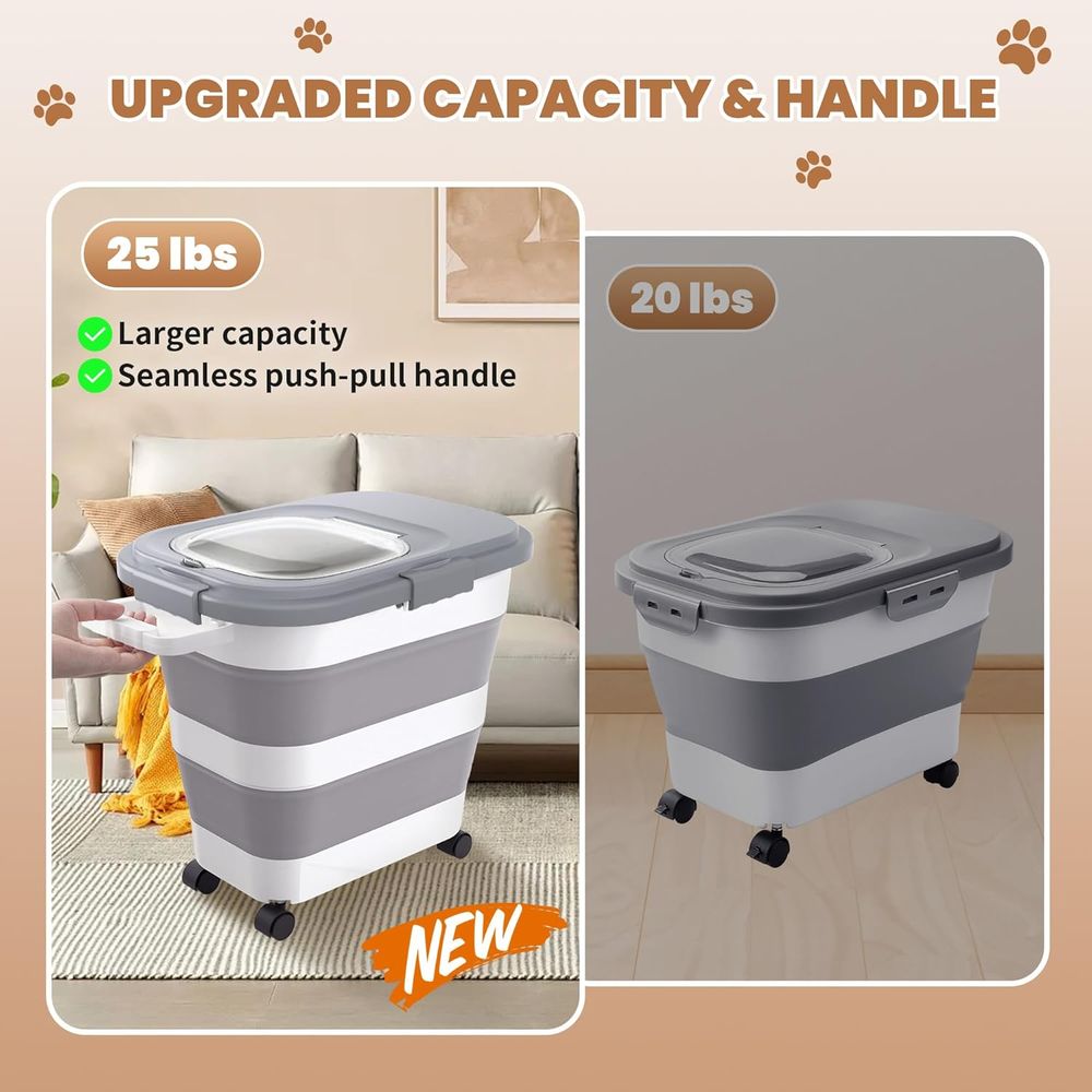 ภาชนะเก็บอาหารสุนัขแบบปิดสนิท, - Food Storage Handling บทวิจารณ์และราคา