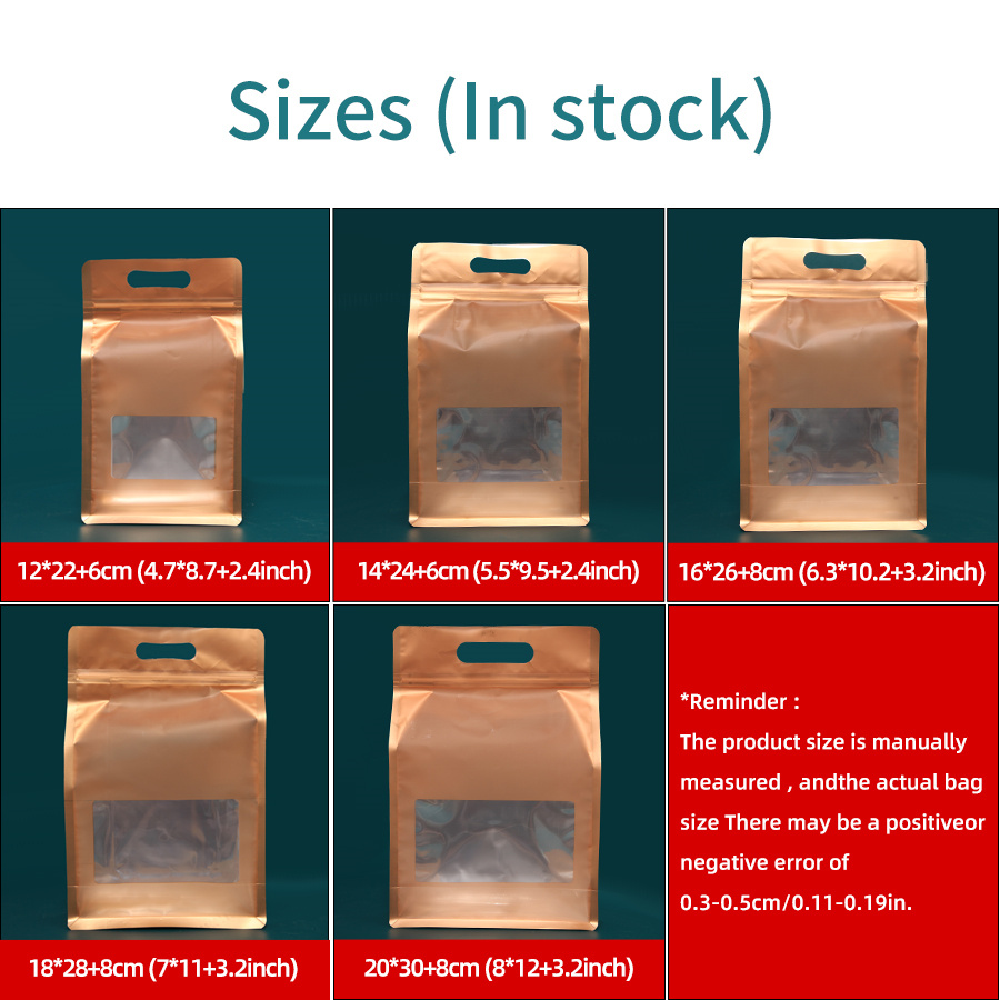 ถุงพลาสติกทรงแปดเหลี่ยมสีทองแบ - Food Storage Handling บทวิจารณ์และราคา