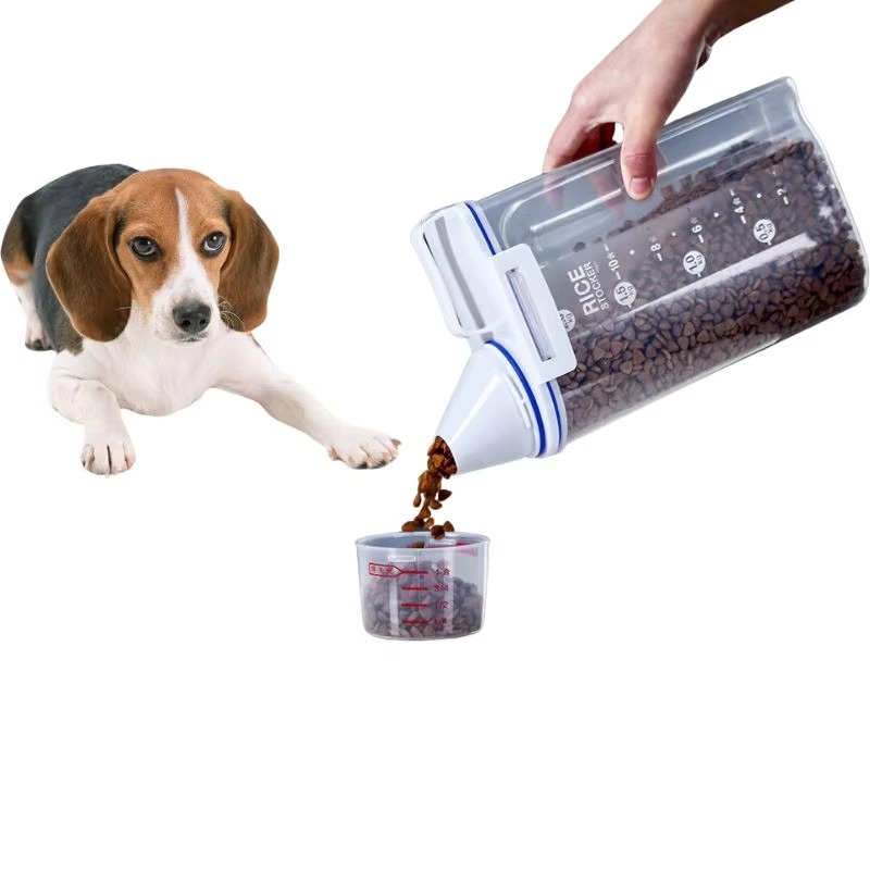 กล่องเก็บอาหารสัตว์เลี้ยงพลาสต - Food Storage Dog บทวิจารณ์และราคา