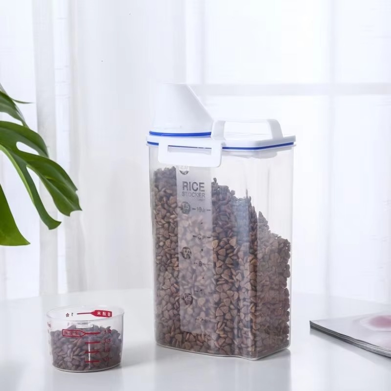 กล่องเก็บอาหารสัตว์เลี้ยงพลาสต - Food Storage Dog บทวิจารณ์และราคา