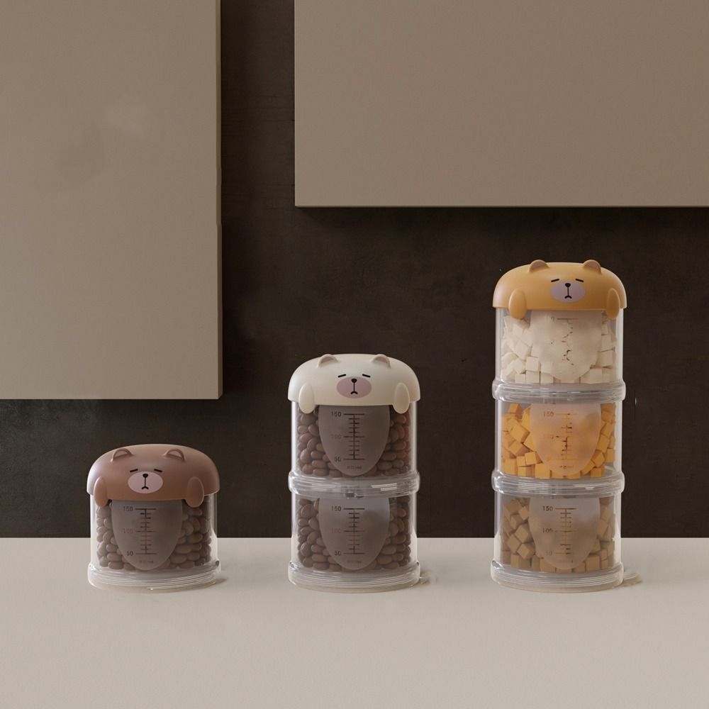 กล่องใส่อาหารแมวพลาสติกหลายชั้ - Food Storage Dog บทวิจารณ์และราคา