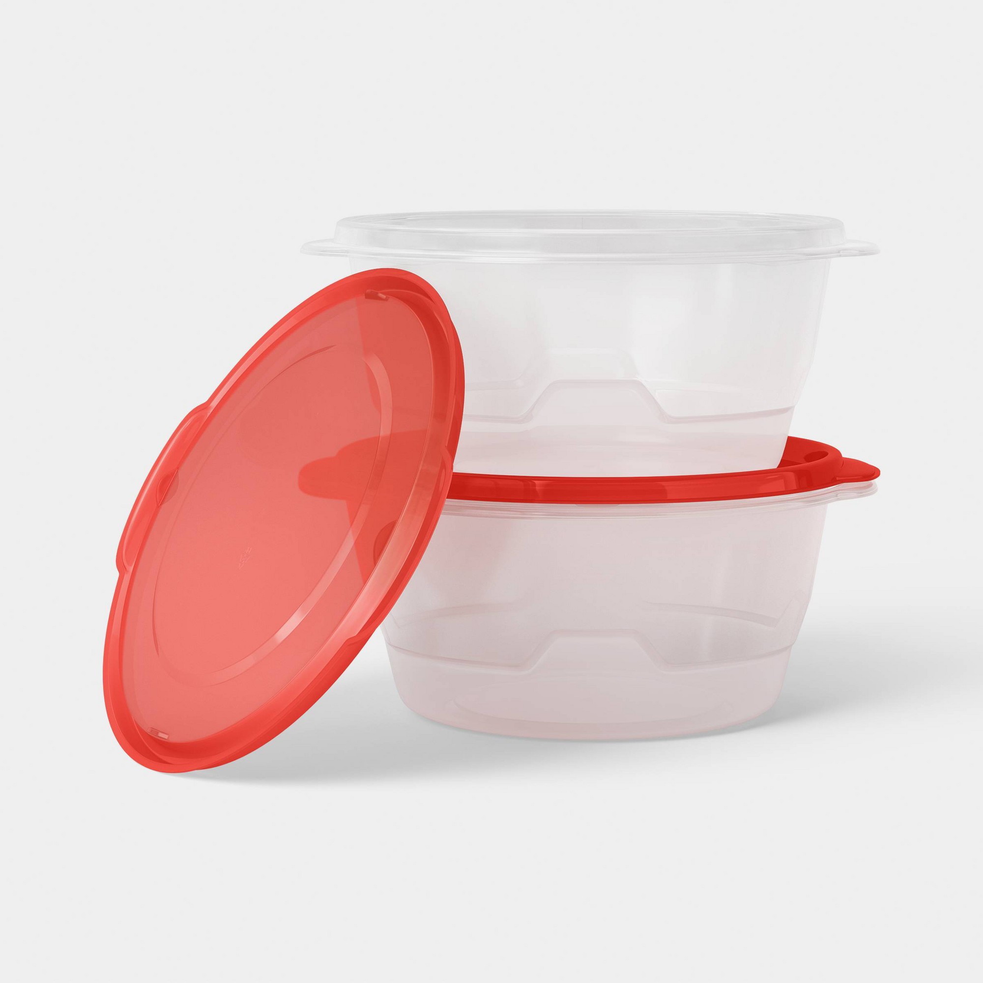 ภาชนะเก็บอาหารทรงกลมขนาดใหญ่ 2 - Food Storage Pantry บทวิจารณ์และราคา