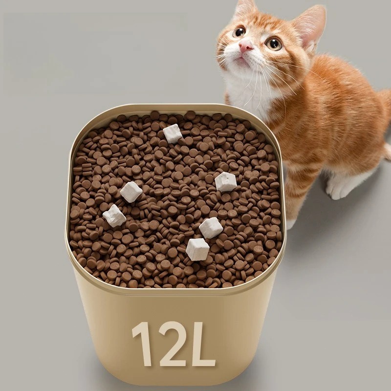 ถังเก็บอาหารสัตว์เลี้ยงแบบสุญญ - Food Storage Dog บทวิจารณ์และราคา