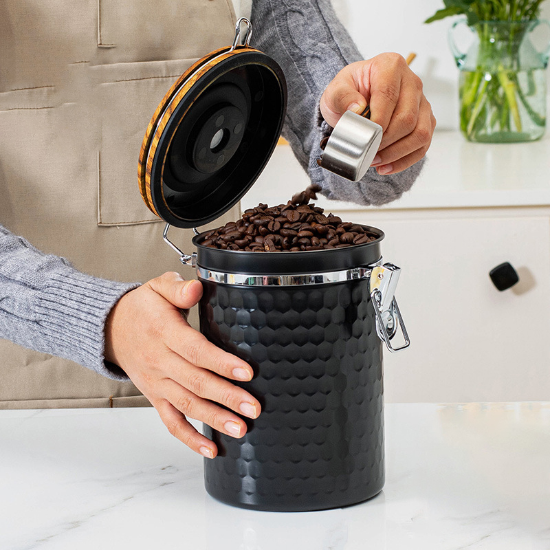กระป๋องเก็บกาแฟสแตนเลสสำหรับคร - Food Storage Stainless Steel Containers บทวิจารณ์และราคา