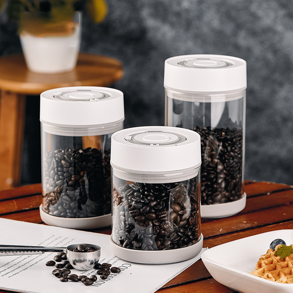 โถแก้วเก็บเมล็ดกาแฟแบบกันความช - Food Storage Canister บทวิจารณ์และราคา