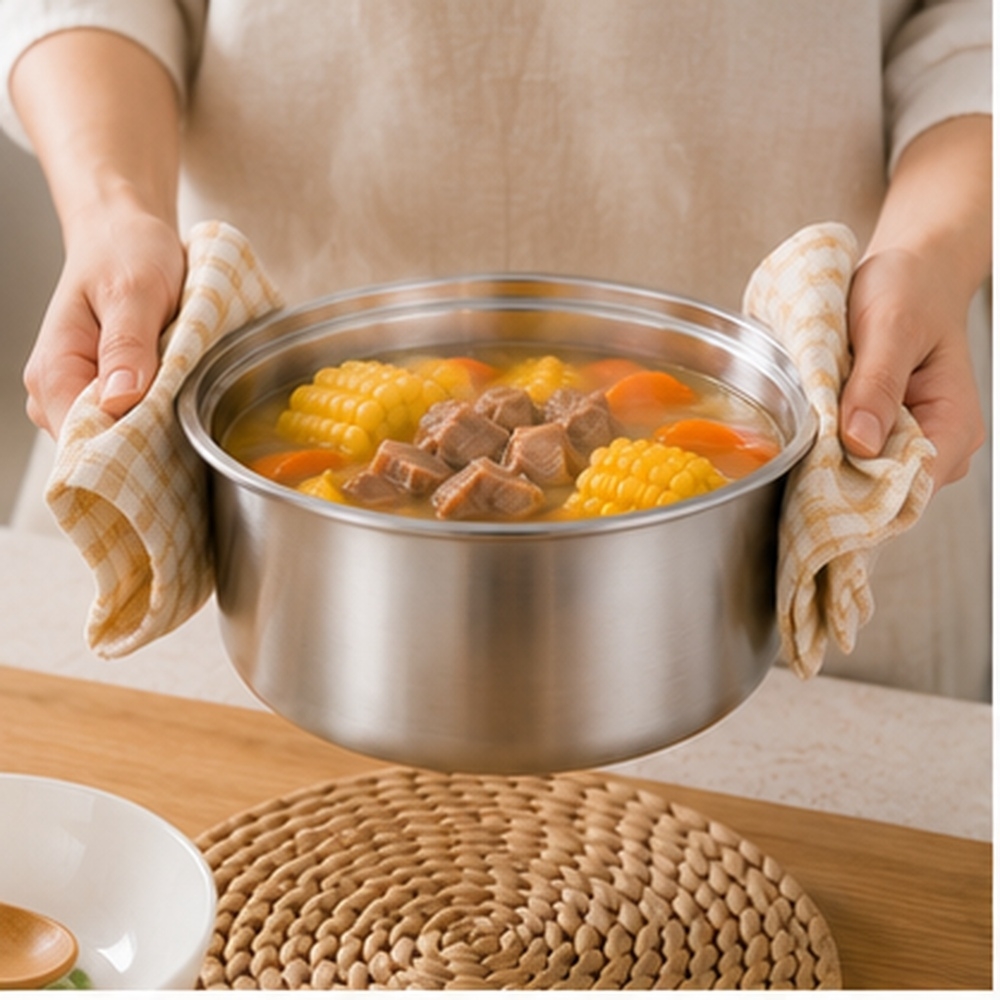 ถ้วยสแตนเลส 304 พร้อมฝาปิด สำห - Food Storage Stainless Steel Containers บทวิจารณ์และราคา