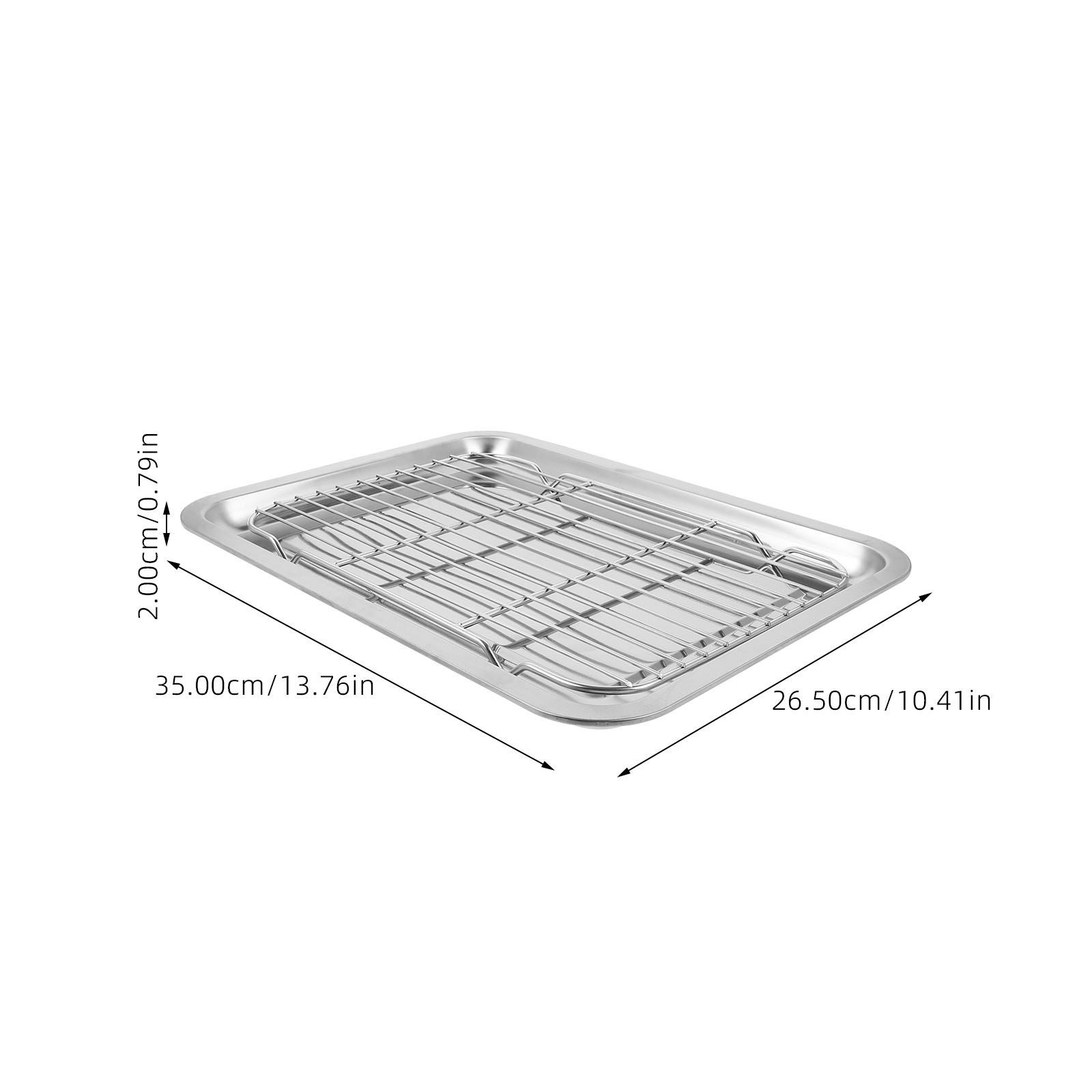 ชุดตะแกรงอบขนมปังสแตนเลส 1 ชุด - Food Storage Rack บทวิจารณ์และราคา