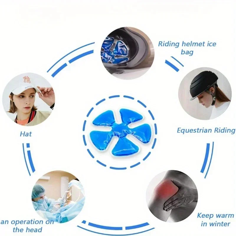 แผ่นเจลน้ำแข็ง PVC สีฟ้า - แผ่ - Cold Pack Ice Gel บทวิจารณ์และราคา