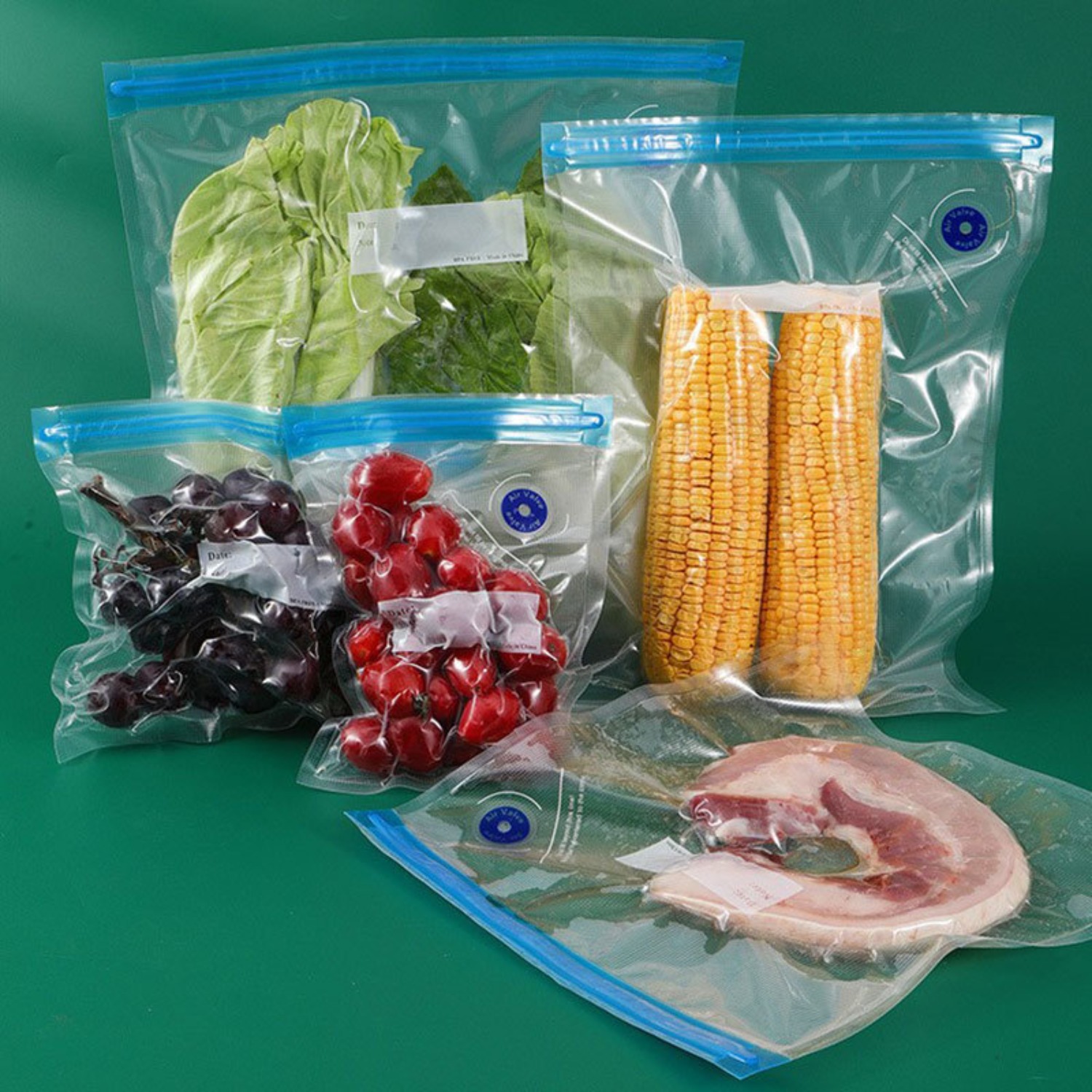 ถุงซูวีดแบบใช้ซ้ำได้ ถุงซีลสูญ - Food Storage Reusable Bags บทวิจารณ์และราคา