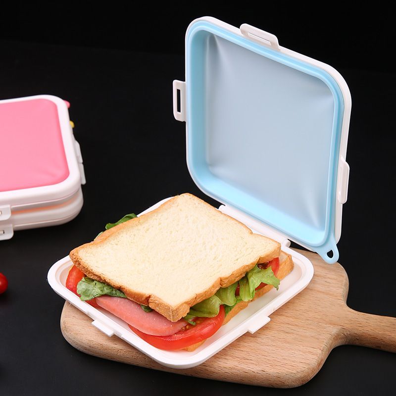 กล่องเก็บแซนด์วิชแบบพกพา 1 ชิ้ - Food Storage Reusable Bags บทวิจารณ์และราคา