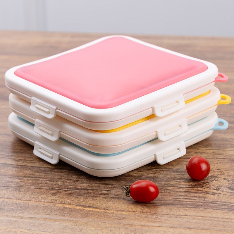 กล่องเก็บแซนด์วิชแบบพกพา 1 ชิ้ - Food Storage Reusable Bags บทวิจารณ์และราคา