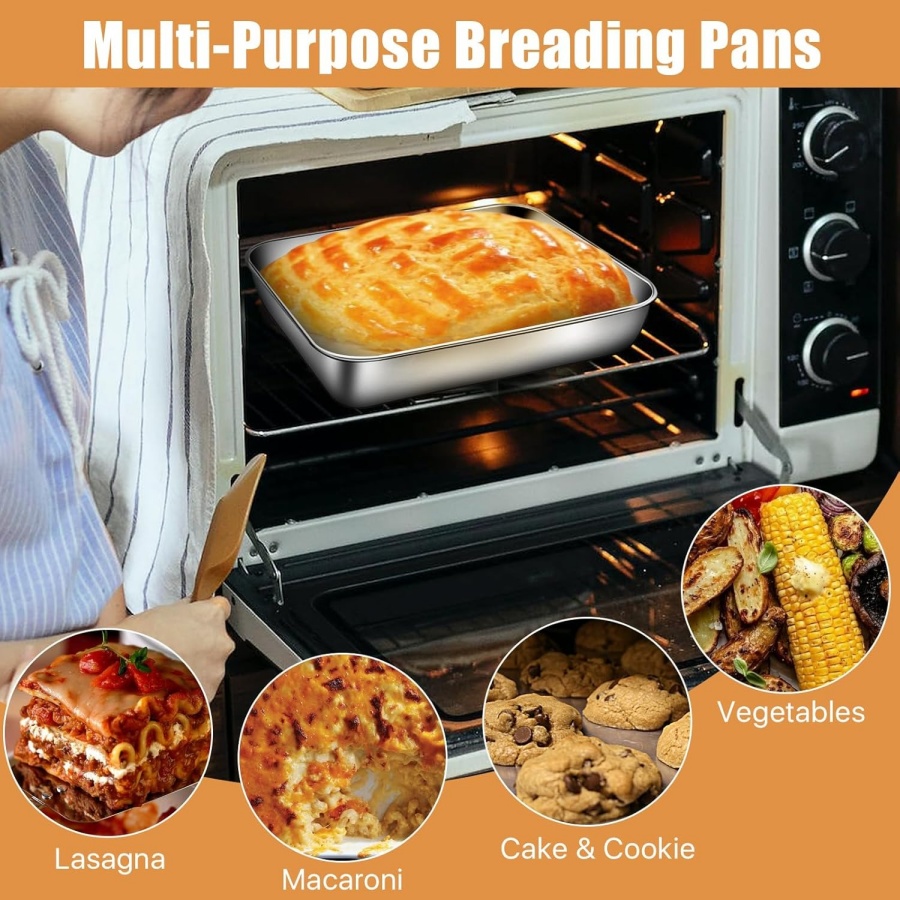 ภาชนะเก็บอาหารสแตนเลสพร้อมฝาปิ - Food Storage Stainless Steel Containers บทวิจารณ์และราคา