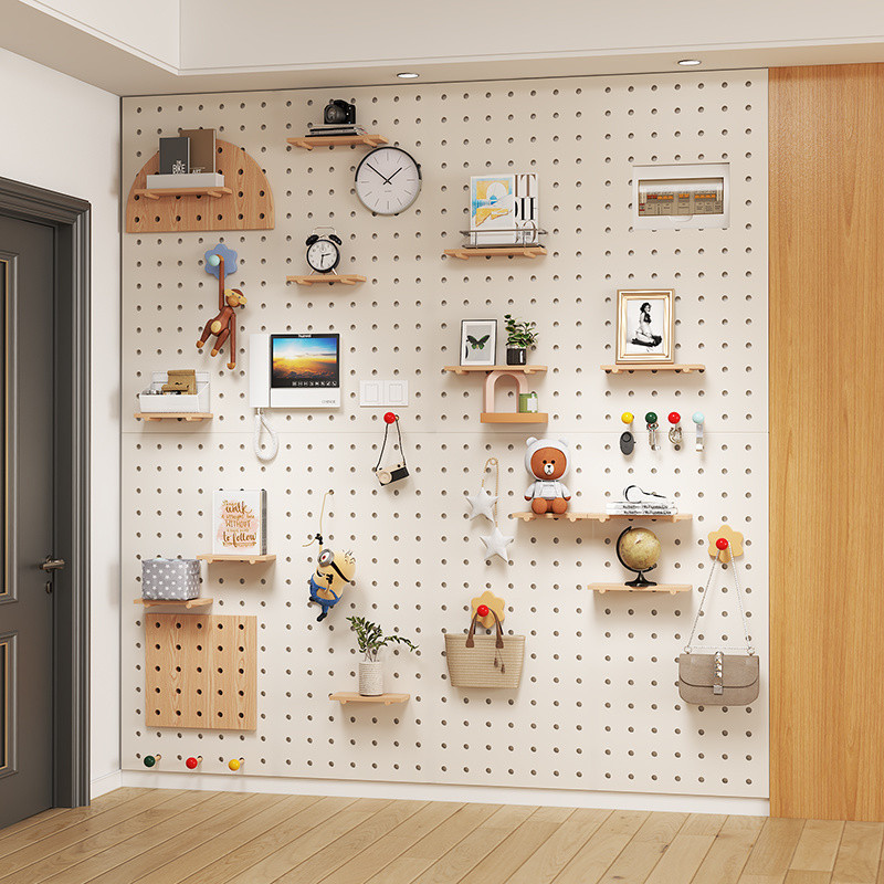 ชั้นวางของติดผนังแบบแผ่นไม้เนื - Food Storage Organizer บทวิจารณ์และราคา
