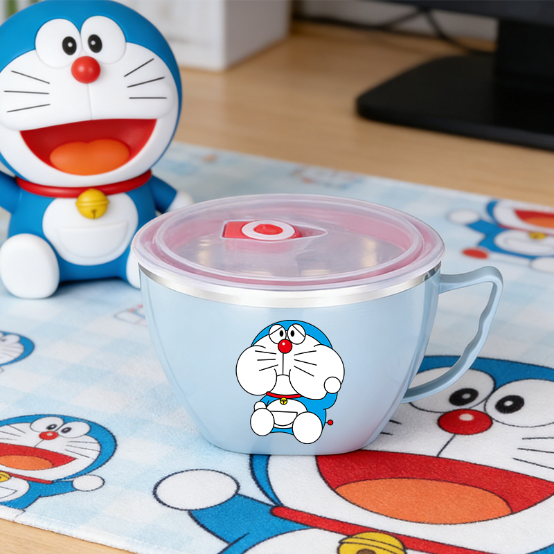 โดราเอมอน ชามสแตนเลสความจุขนาด - Food Storage Stainless Steel Containers บทวิจารณ์และราคา