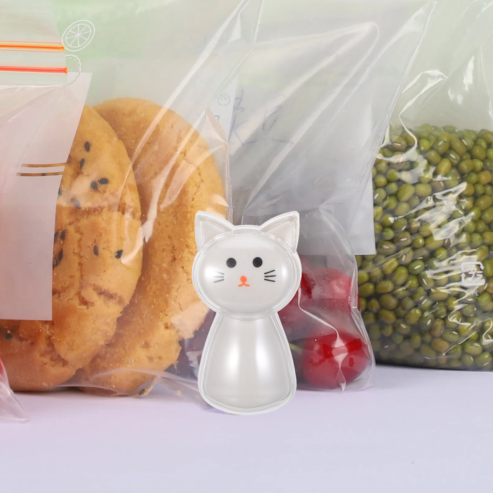 คลิปหนีบถุงขนมรูปแมวน่ารัก 2 ช - Food Storage Pantry บทวิจารณ์และราคา