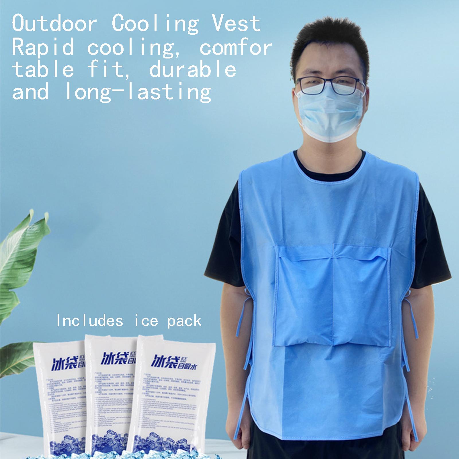 เสื้อกั๊กทำความเย็นพร้อมเจลเย็ - Cold Pack Ice Gel บทวิจารณ์และราคา