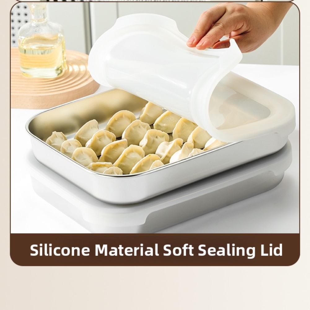 กล่องเก็บอาหารสแตนเลสพร้อมฝาซิ - Food Storage Stainless Steel Containers บทวิจารณ์และราคา