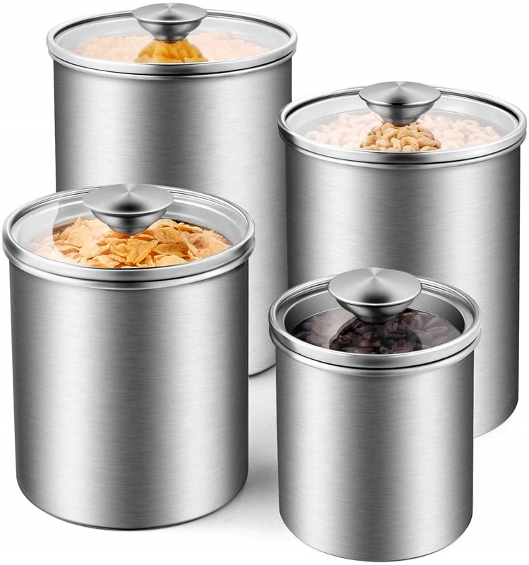 ชุดกระป๋องเก็บอาหารสแตนเลสสำหร - Food Storage Stainless Steel Containers บทวิจารณ์และราคา