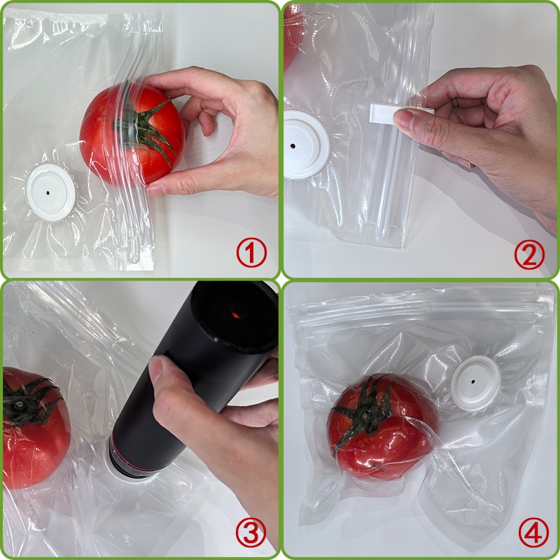 ถุงสูญญากาศแบบใช้ซ้ำได้สำหรับเ - Food Storage Reusable Bags บทวิจารณ์และราคา