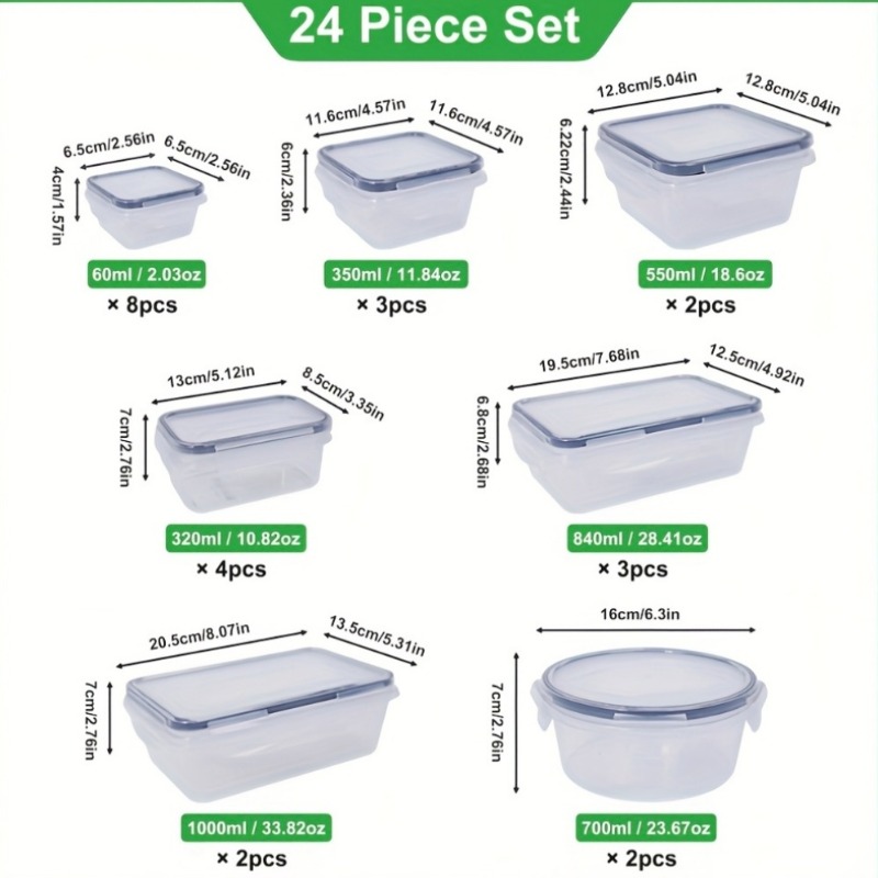 ชุดเก็บอาหารปลอดสาร BPA 48 ชิ้ - Food Storage Pantry บทวิจารณ์และราคา