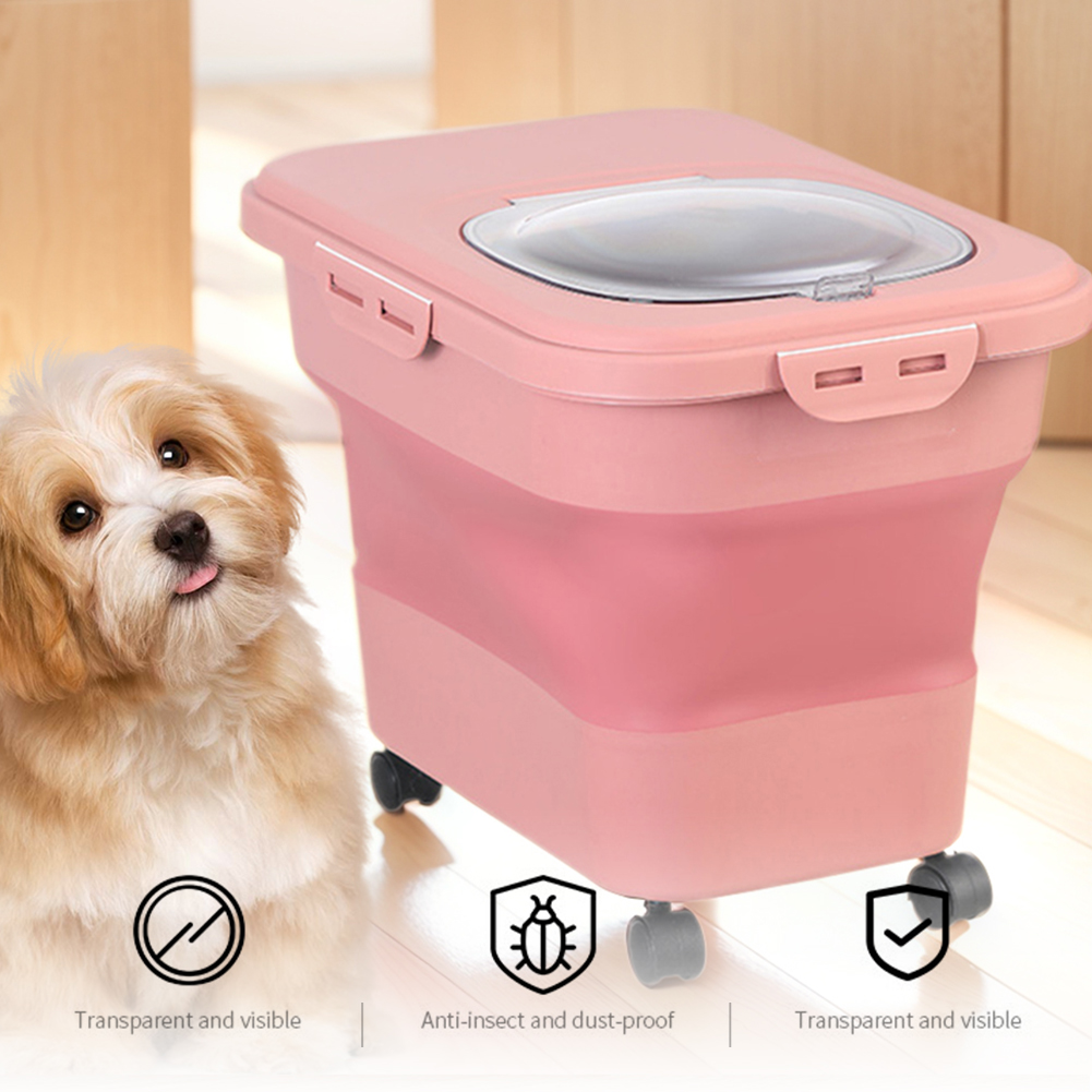 กล่องใส่อาหารแมวแบบพับได้ 20-3 - Food Storage Containers B&M บทวิจารณ์และราคา
