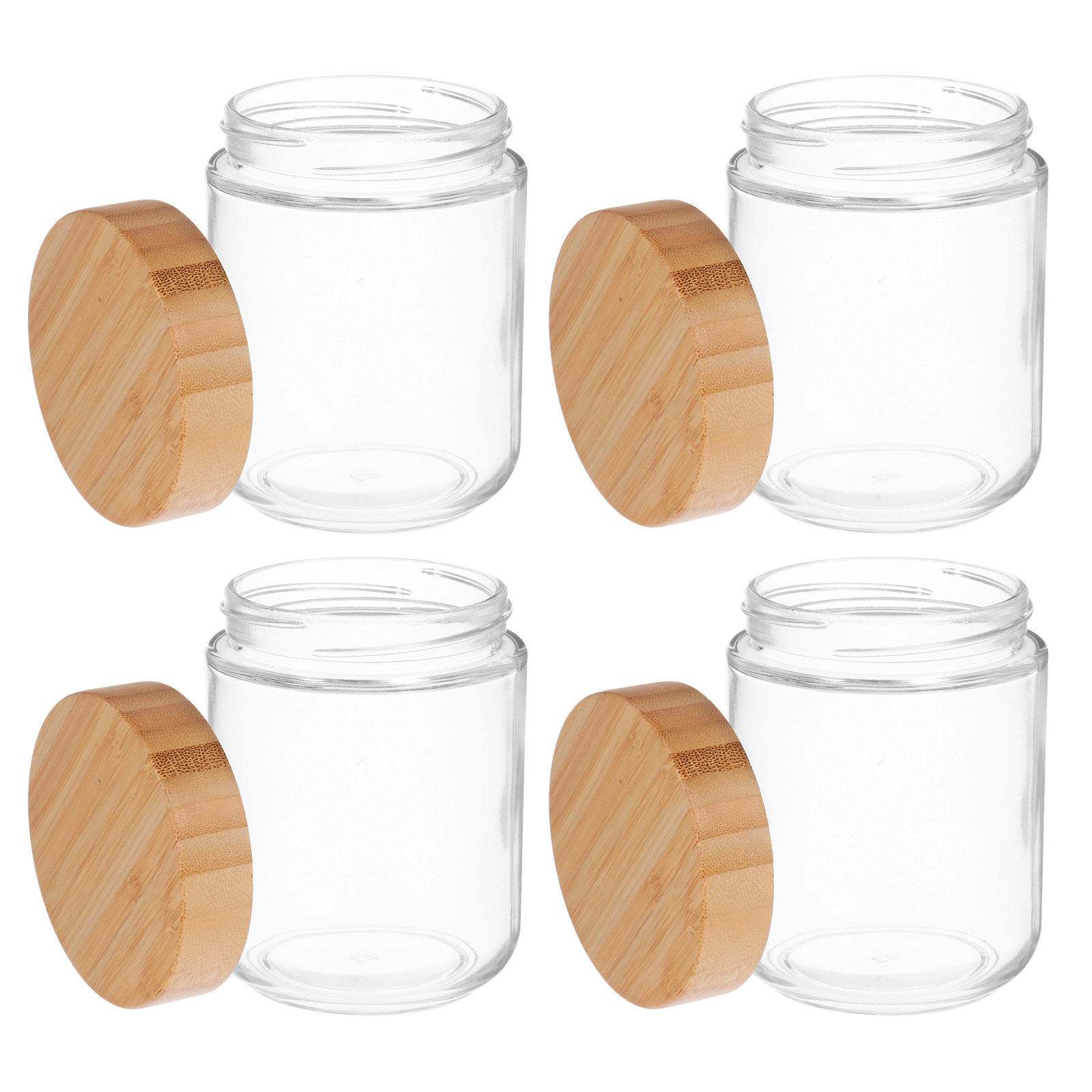 โหลแก้วเก็บอาหารในครัว 4 ชิ้น  - Food Storage Pantry บทวิจารณ์และราคา